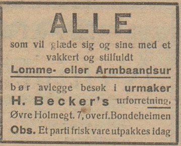 Becker reklame 1929_alle