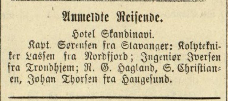 R. G. Hagland_reise