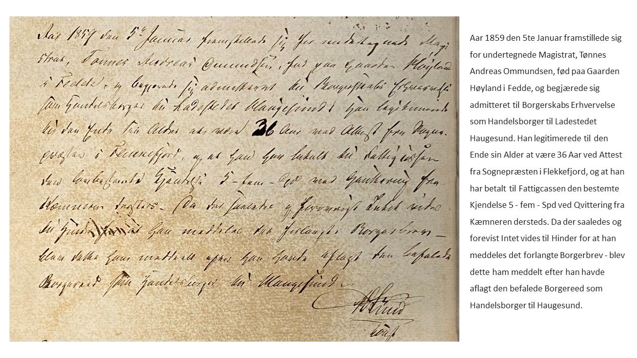 Borgerbrev 1859