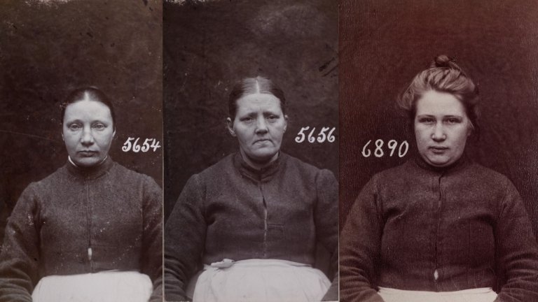 tre kriminelle kvinner