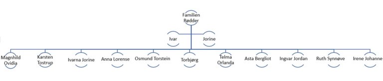 Stort familietre