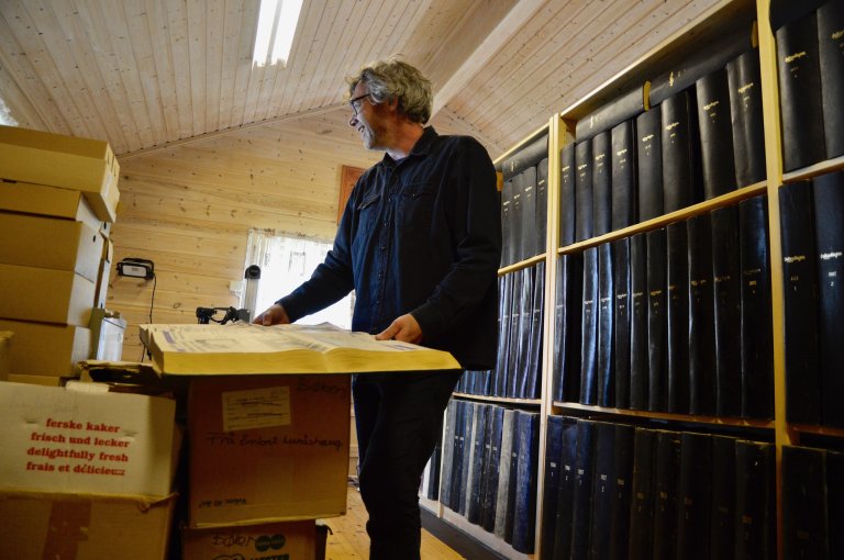 Bersvend Salbu, direktør for Anno Musea i Nord-Østerdalen  (foto: Arkivverket)