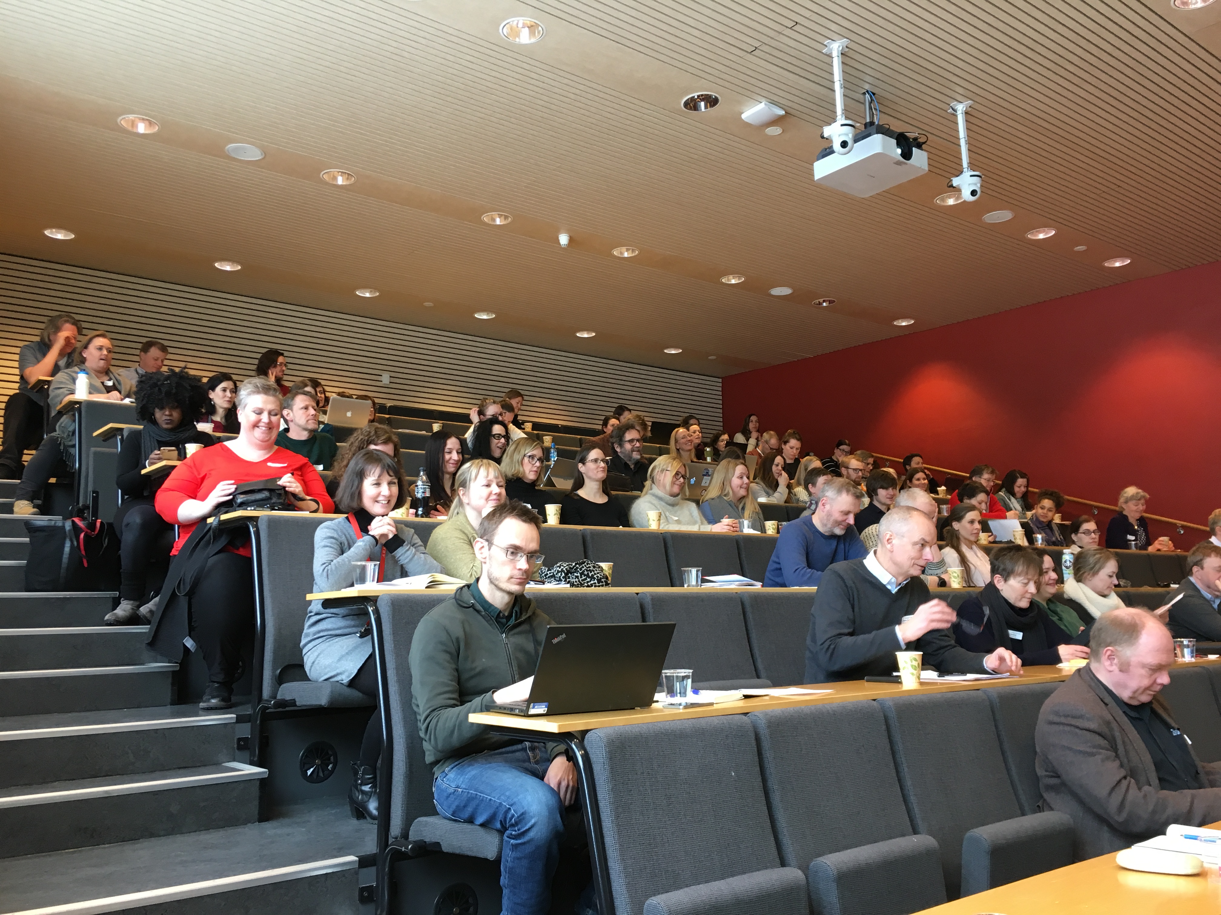Wergelandsalen. Arkivkonferansen Looted, lost or hidden. Archives and politics. 27. feb 2018 JPG