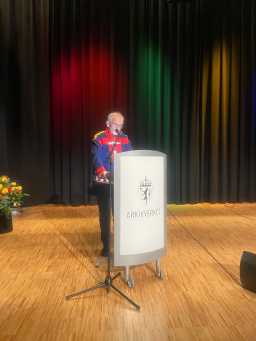 Professor Steinar Pedersen fortalte om Lappekodisillens innhold og tilblivelse.