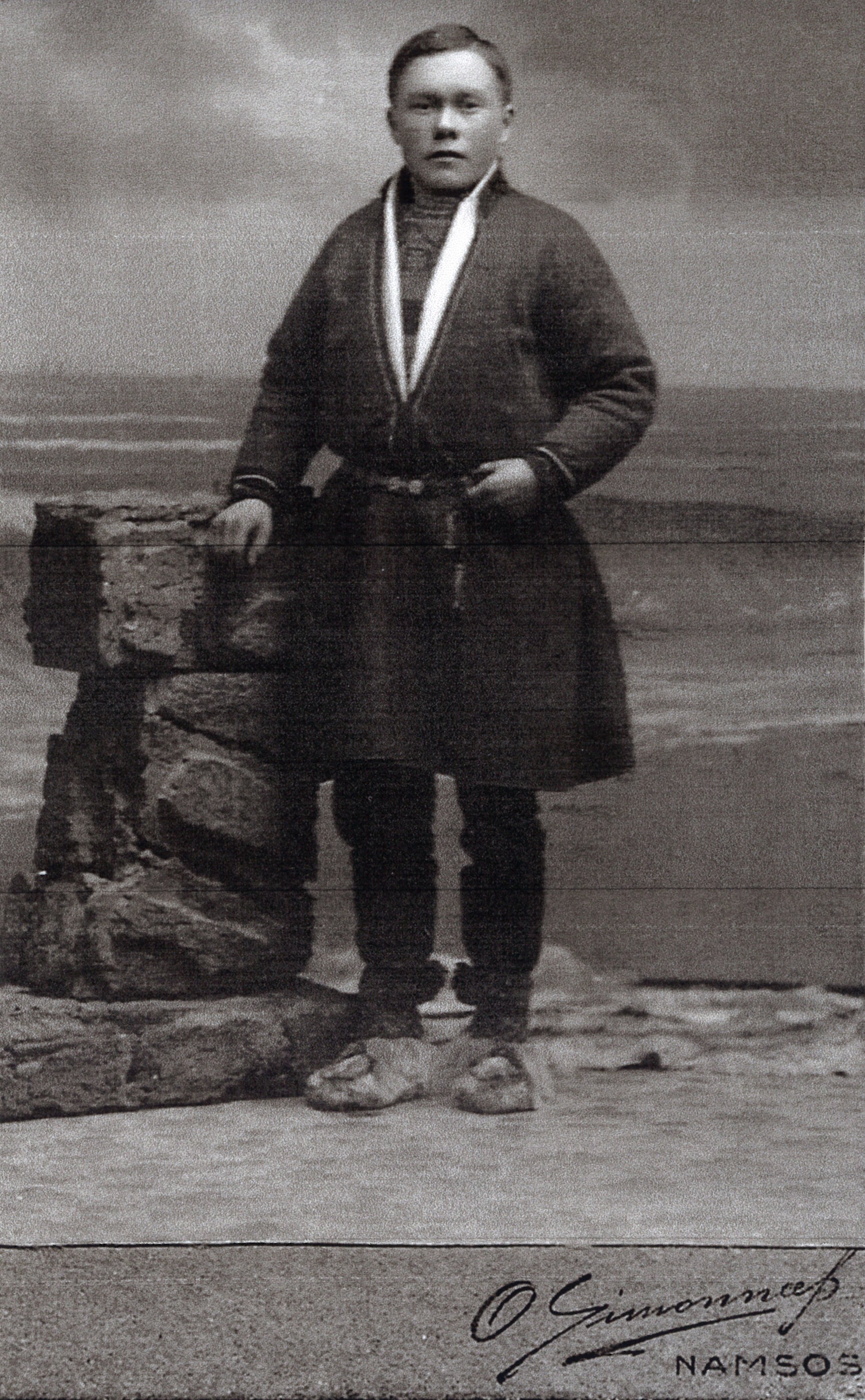 Johan Martin Stenfjell - ungdomsbilde