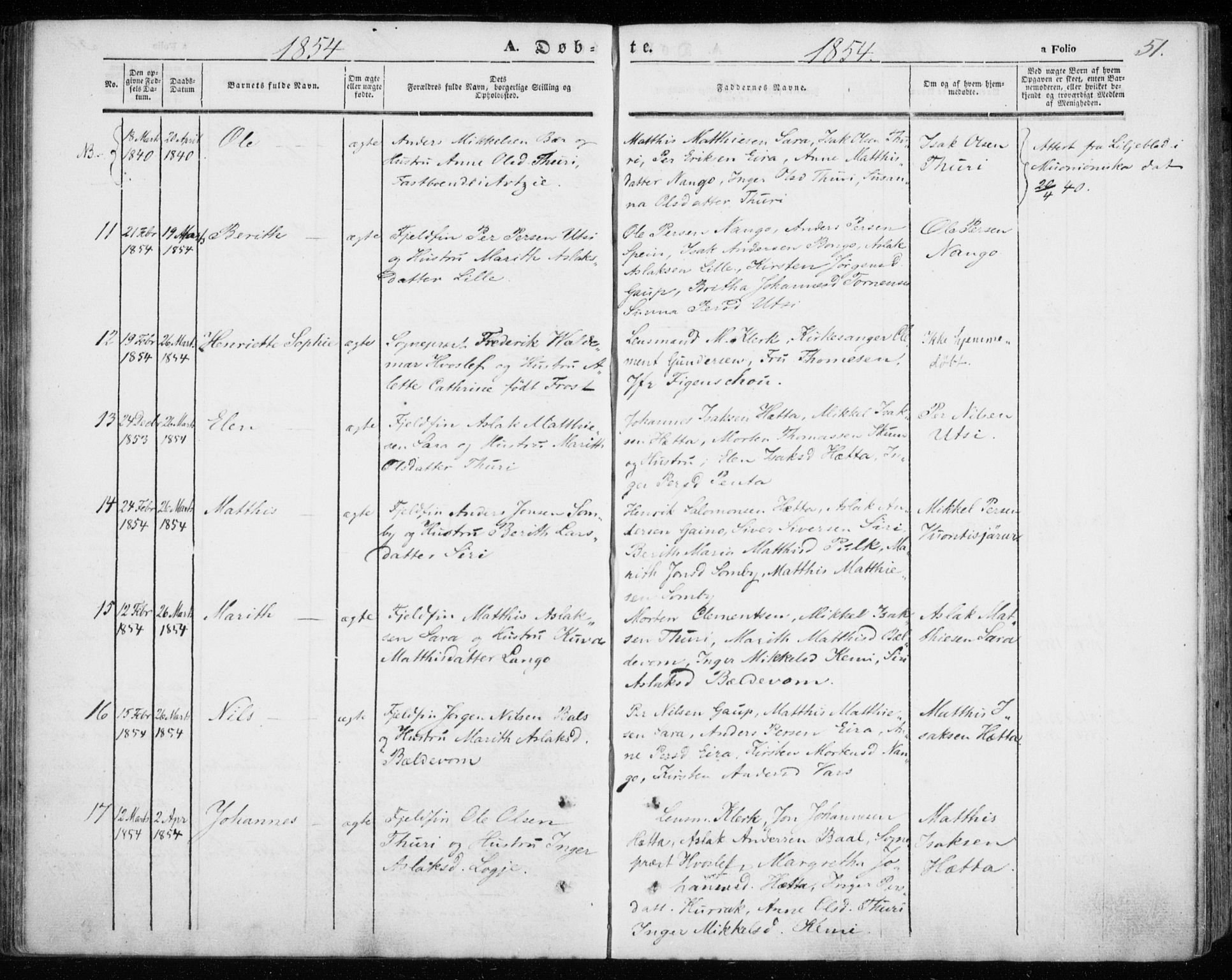 Girkogirji-Vihahuvvon-1851-Kirkebok-Ekteviede-1851