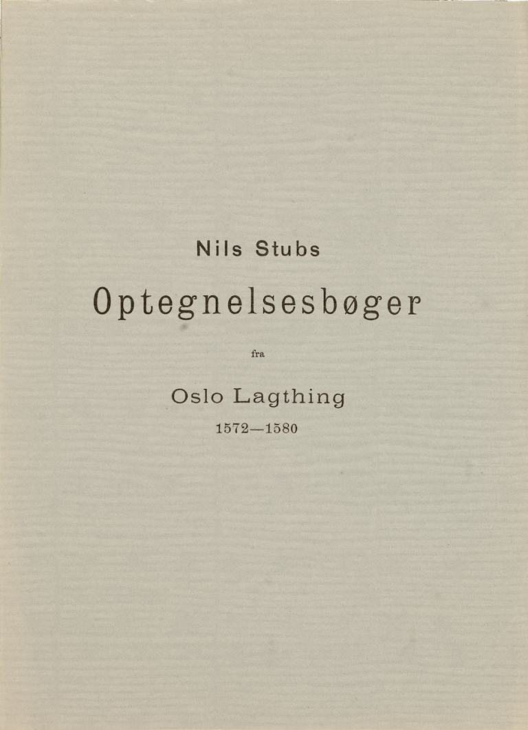NilsStub-heftet