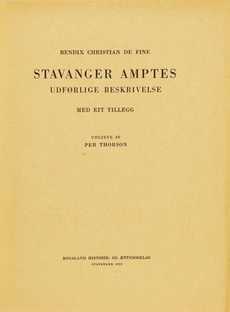 Stavanger-amptes