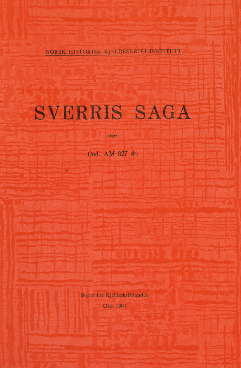 Sverris saga Arkivverket