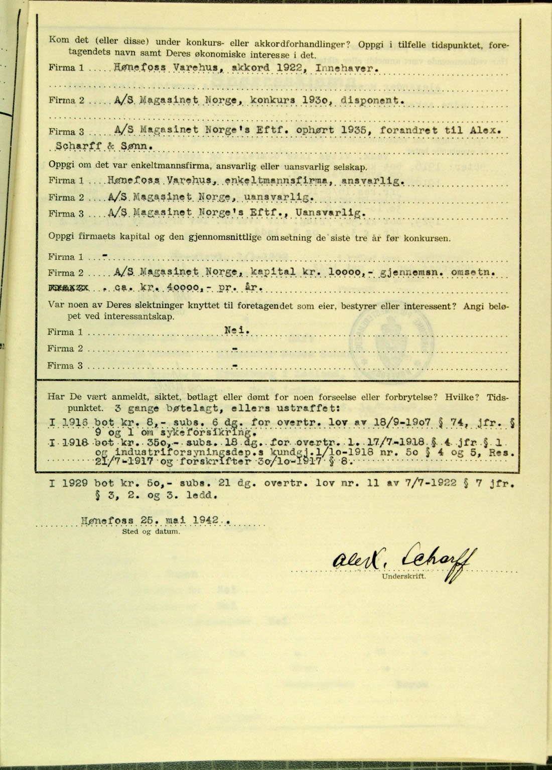 Spørreskjema for jøder_Alexander Scharff. s.3