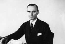 Birger Ljungberg (1884-1967), forsvarsminister. PA-1209/L.3172