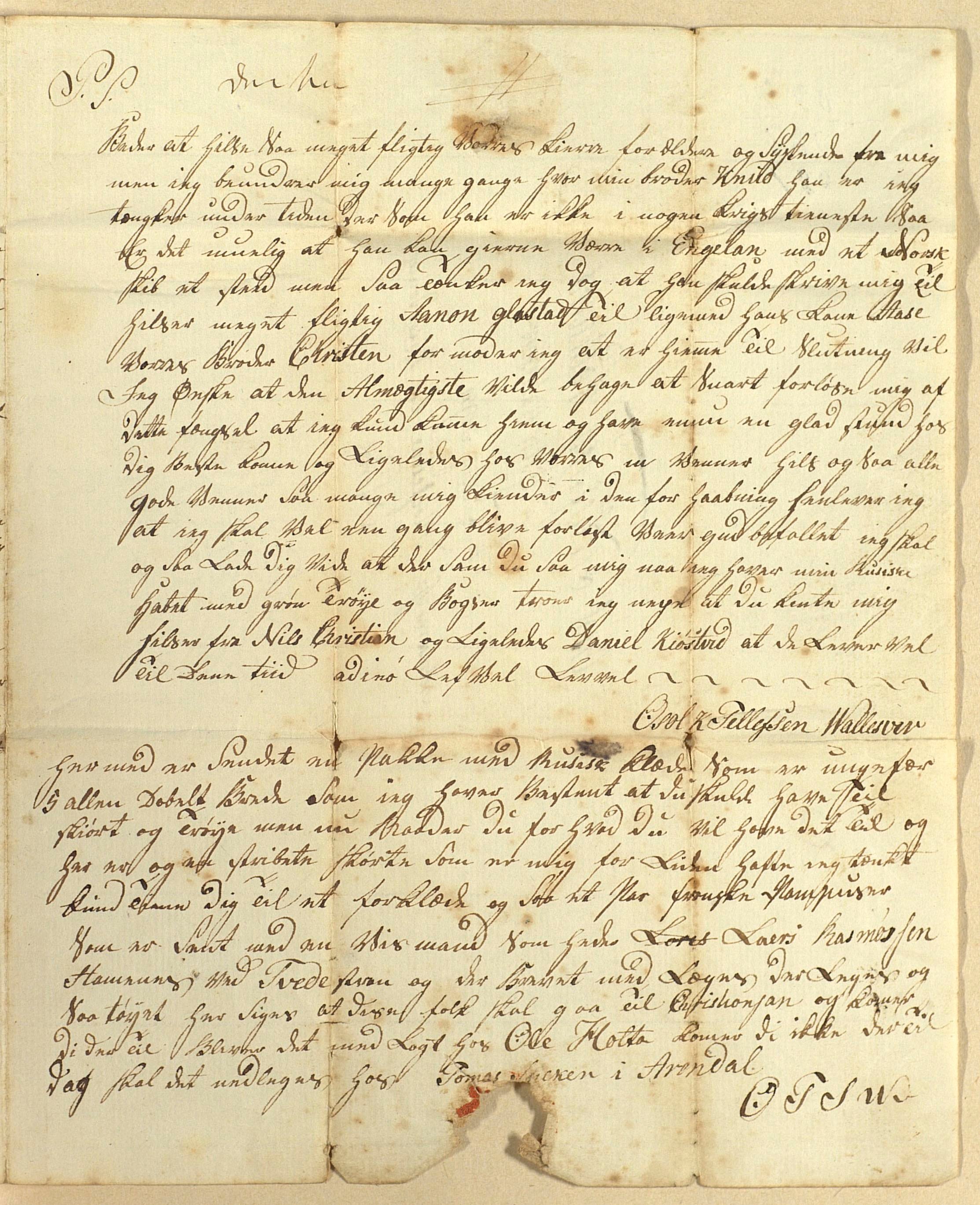Fangebrev napoleonskrigen