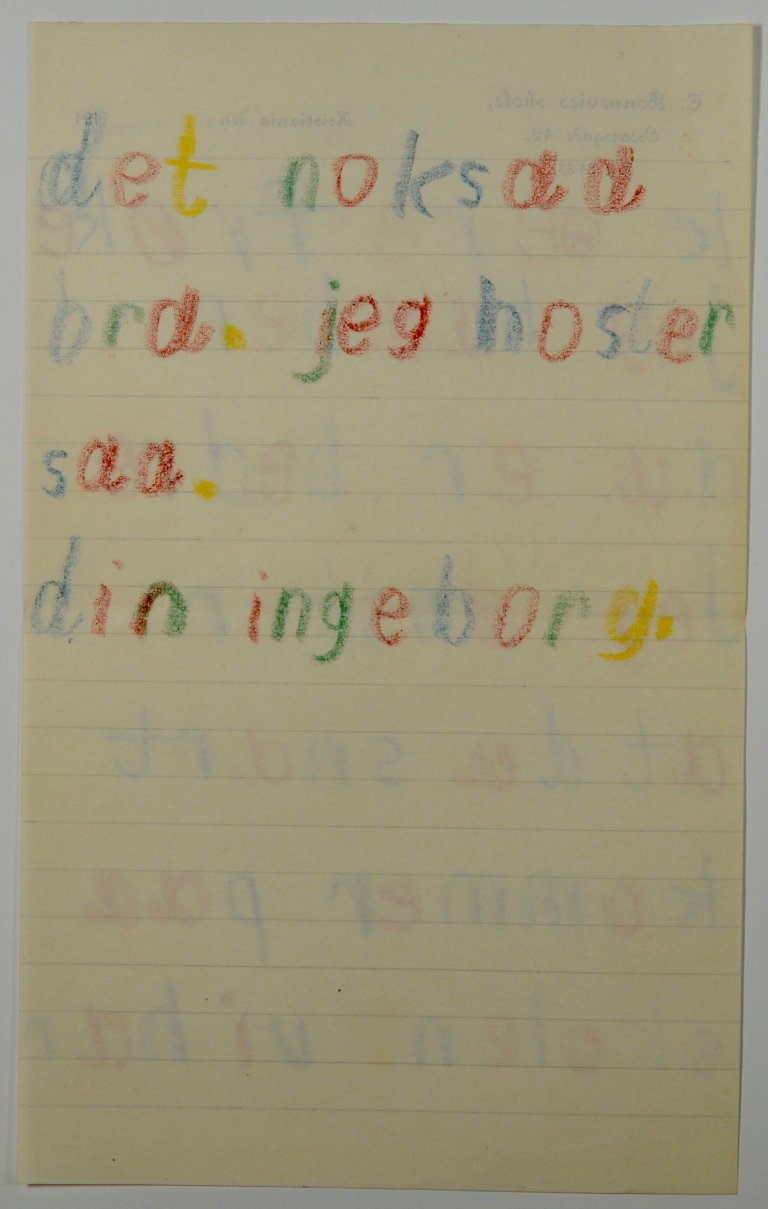 Brev til frøken 2, side 2