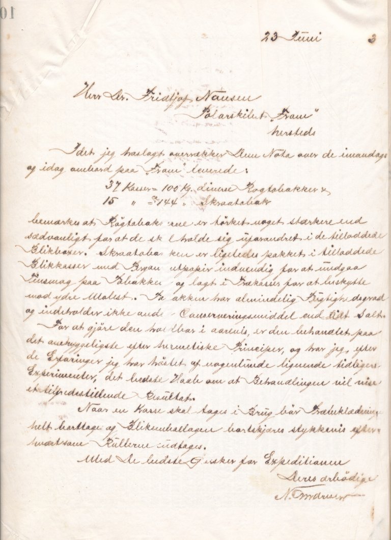 Nordpolen tobakk_0002 brev 1