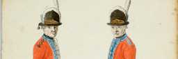Uniform for grenaderer og musketerer 1789