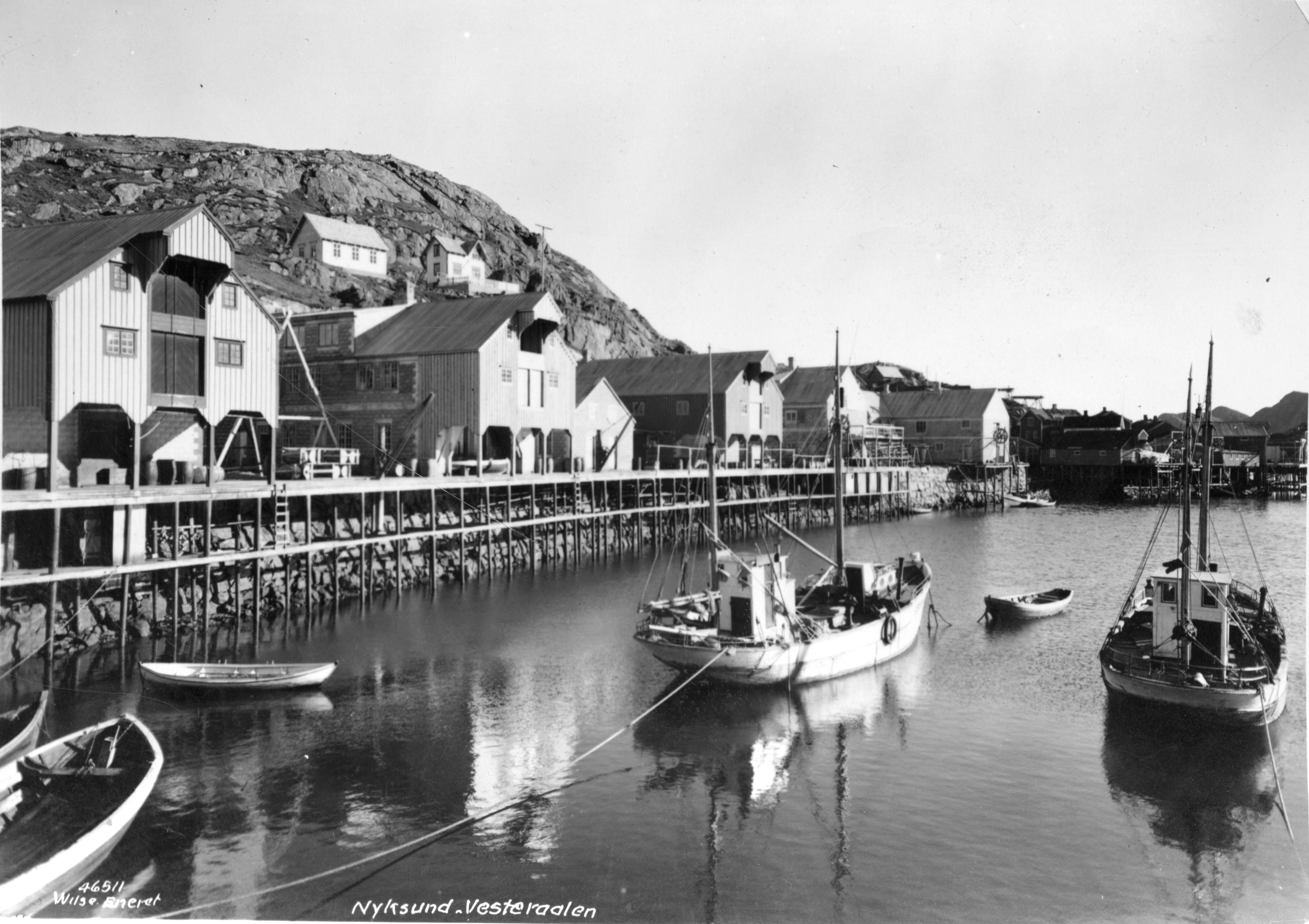 Nyksund havn Vesteraalens