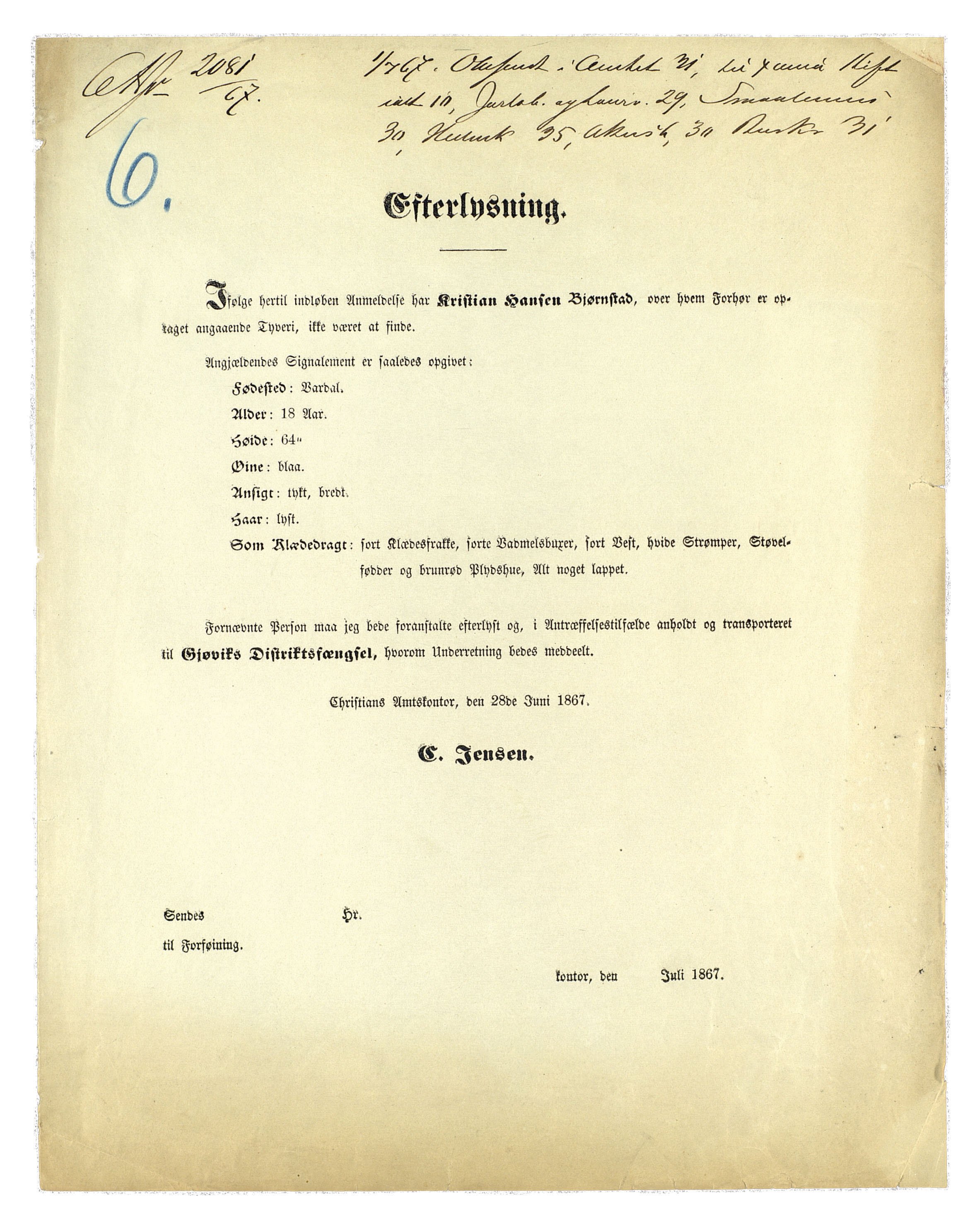 etterlysning 1