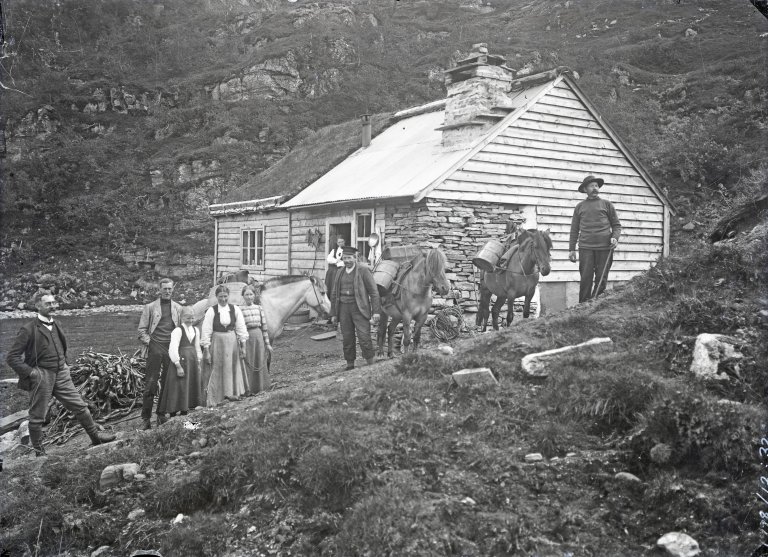 Figur 5 Turfølge og budeier ved Dyrevadleger, Sotabotnen