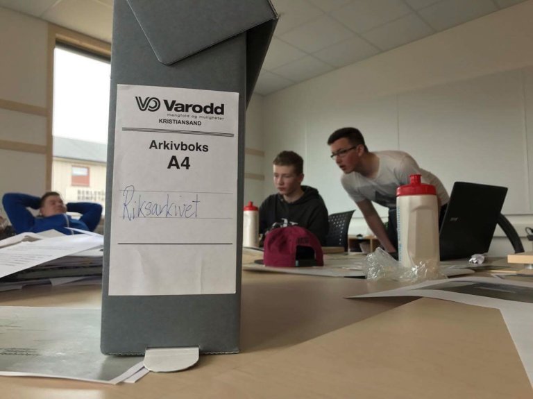 klasserom - Kevin og Sander