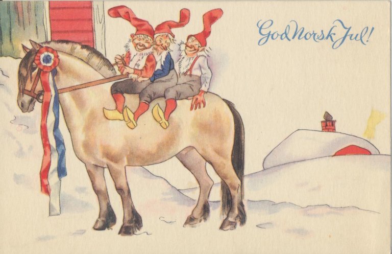 Konfiskerte julekort under krigen