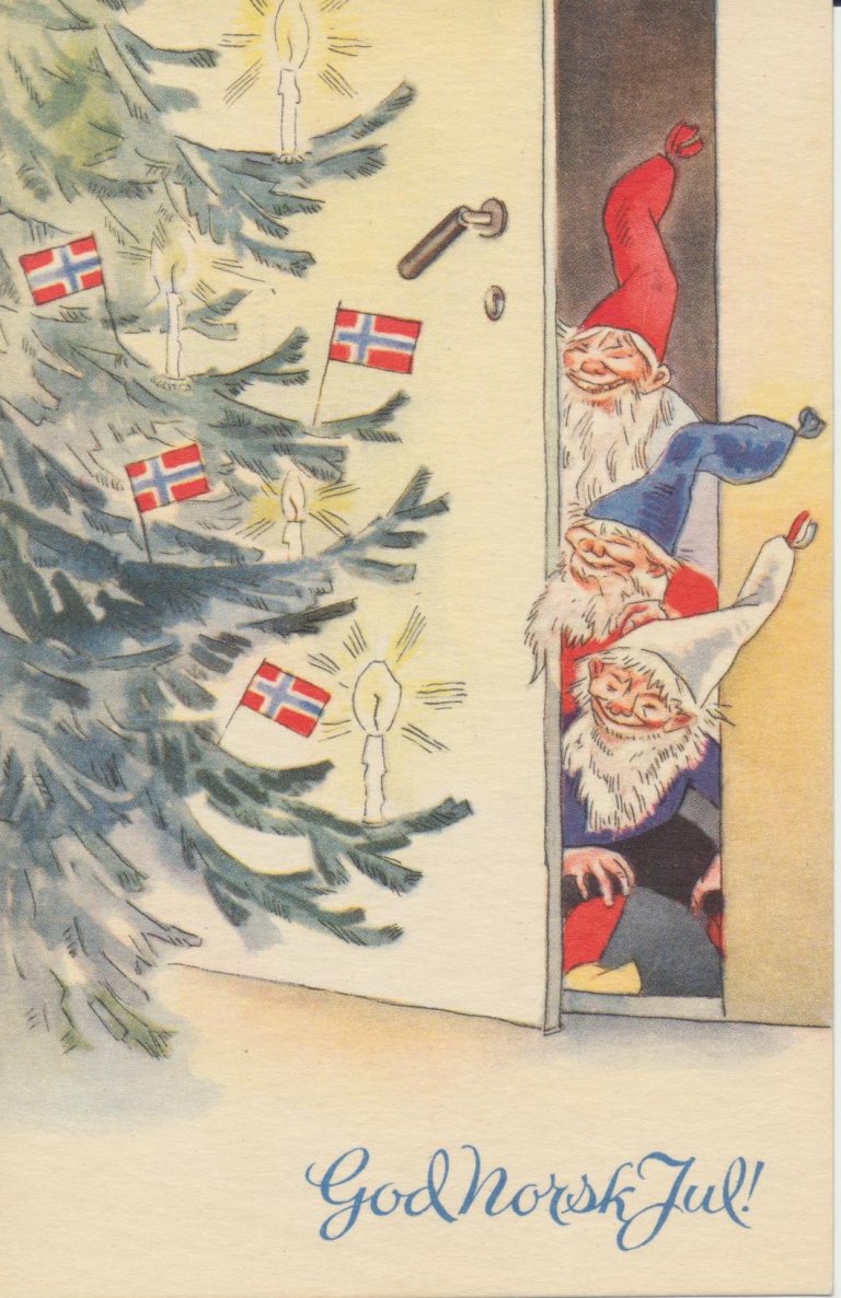 Konfiskerte julekort under krigen