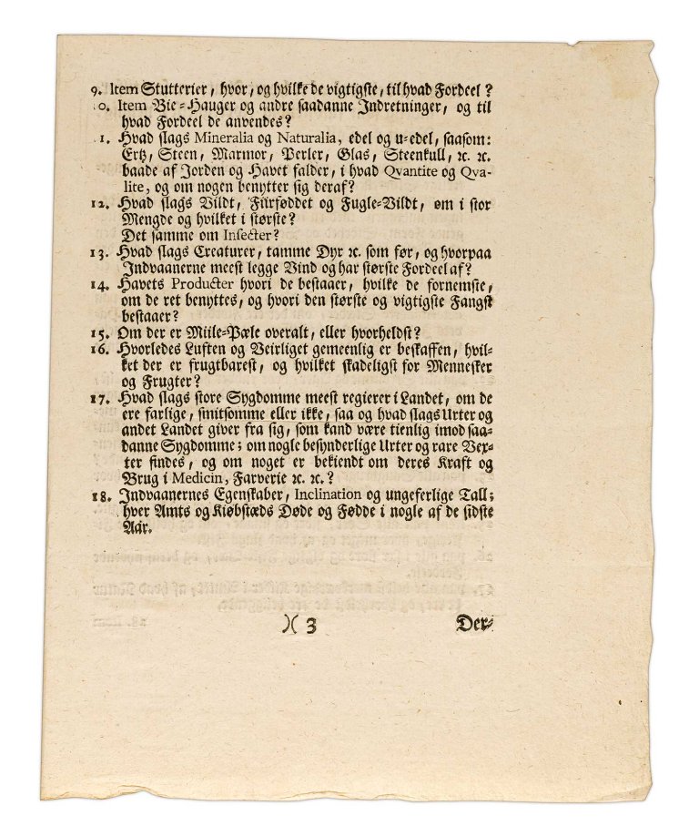 Norge i 1743, spørreundersøkelsen side 5