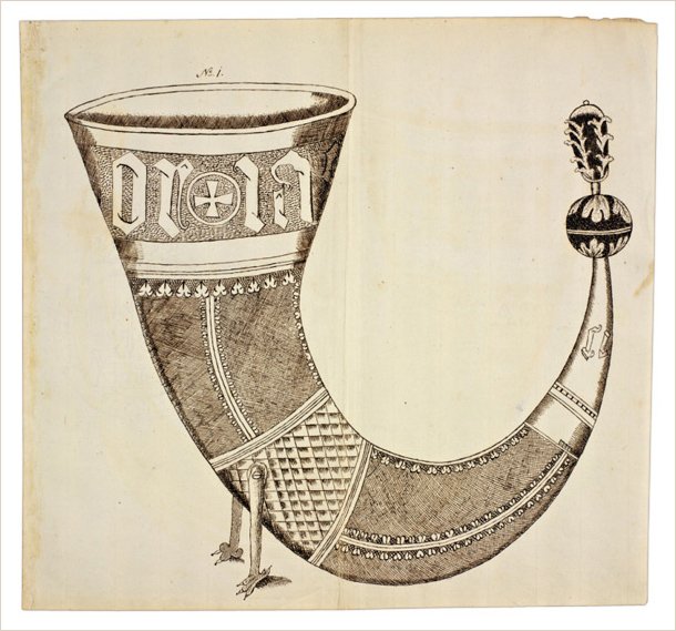 Norge i 1743_Folk og kultur_Drikkehorn