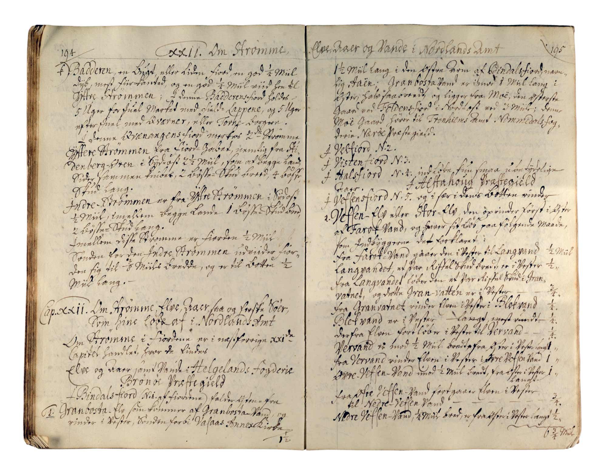Norge i 1743_Naturen_Topografi Nordland og Troms