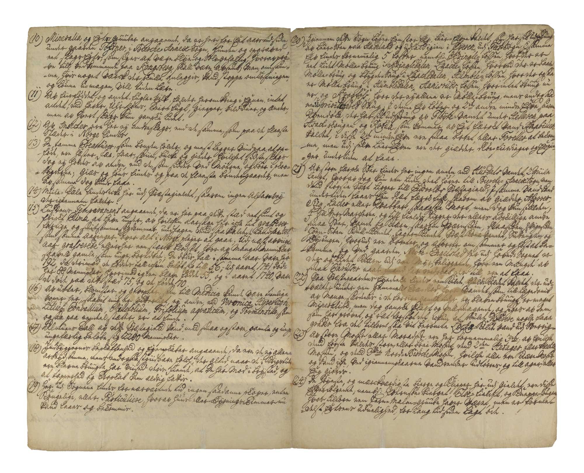 Norge i 1743_Folk og kultur_Innbyggernes egenskaper